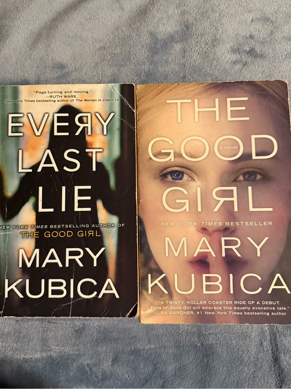 📚4 for $15 on all Paperbacks//MARY KUBICA~3 Lg Paperback Book Bundle!